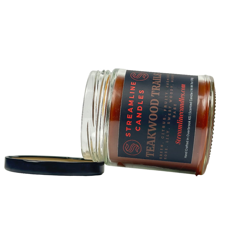 Load image into Gallery viewer, Teakwood trails | 7oz Candle