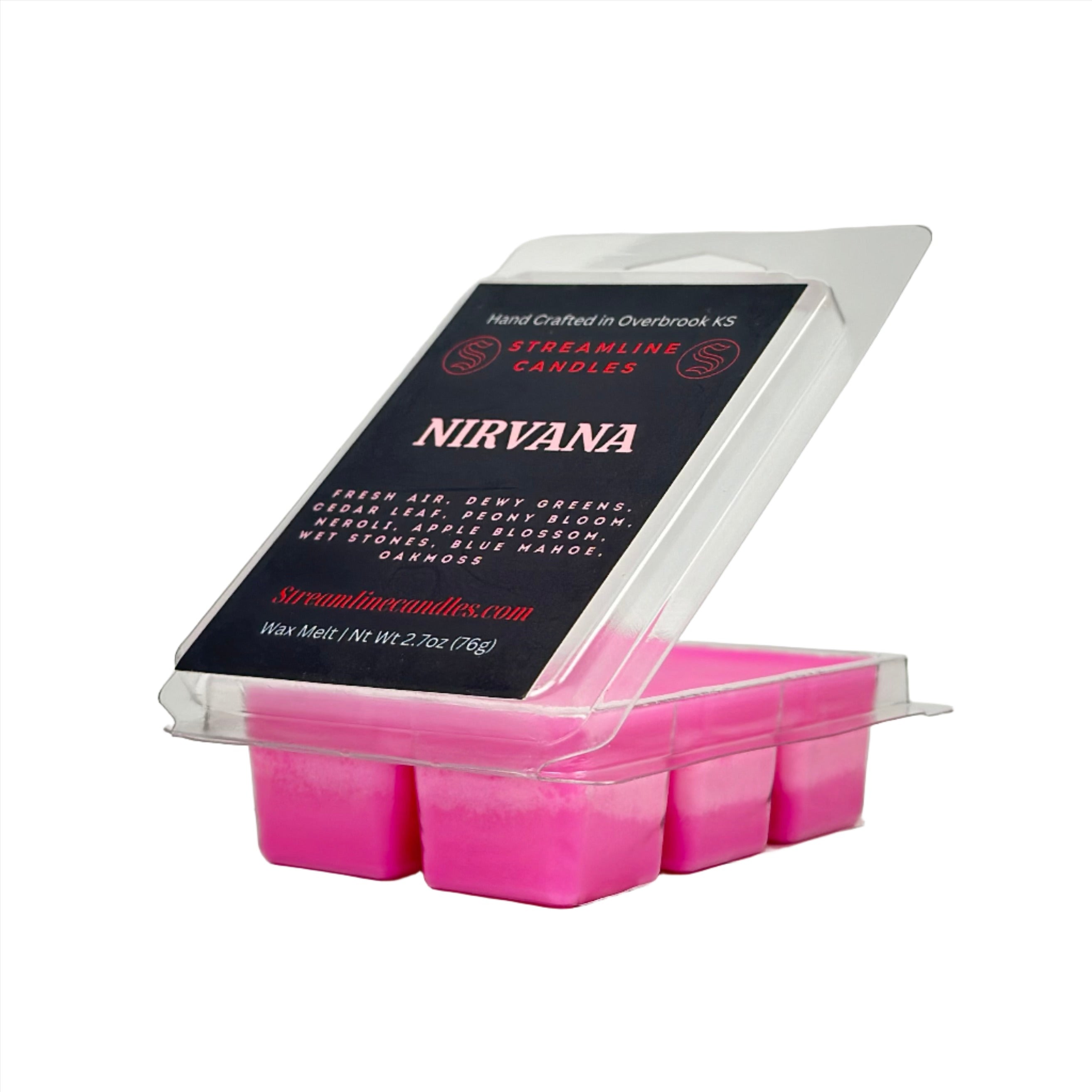 Nirvana Wax Melts Streamline Candles