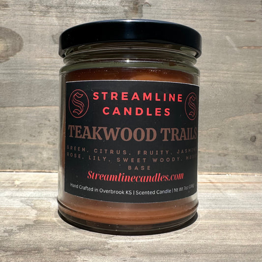 Teakwood trails | 7oz Candle