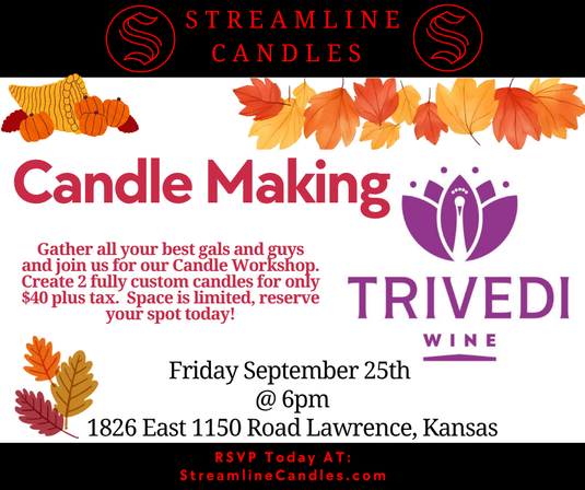 Candle Workshop @ Trivedi Wine 9/25/26